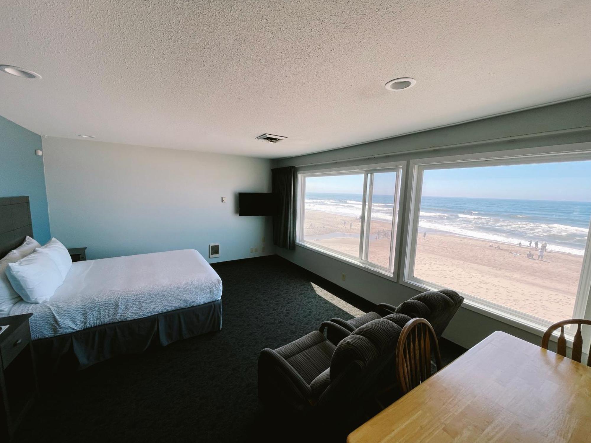 Sandcastle Beachfront Lincoln City Oda fotoğraf