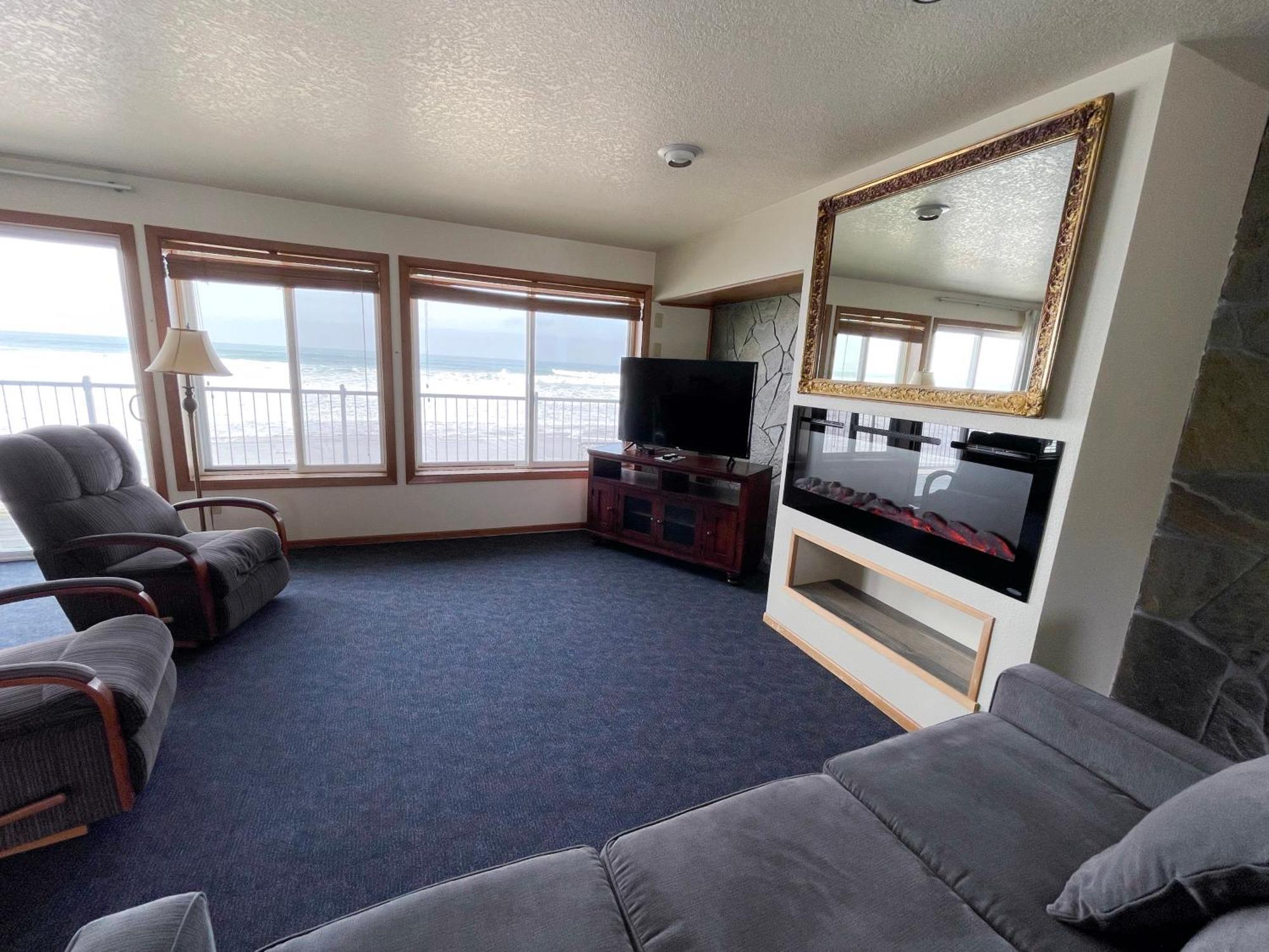Sandcastle Beachfront Lincoln City Oda fotoğraf